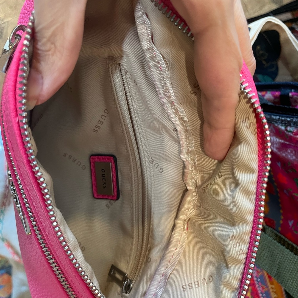 Guess Hot Crossbody Bag Vegan Leather Belt Bag Sling Bag - Picture 5 of 14